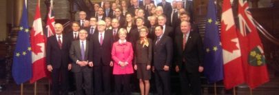 Seen: Wynne, EU ambassadors say cheese - but marketing it, that's another matter