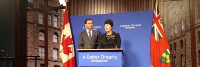 Wynne blasts Hudak for 'ransom' language; PC leader says no to corporate handouts