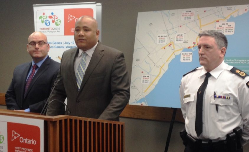 Pan Am Games transportation plan dependent on traffic reduction by a fifth
