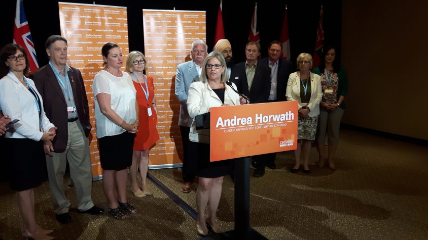 AMO 2016: Horwath hits hydro hard, calls for HST removal on bills