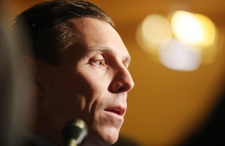 Patrick Brown brushes off mounting frustration inside PC party