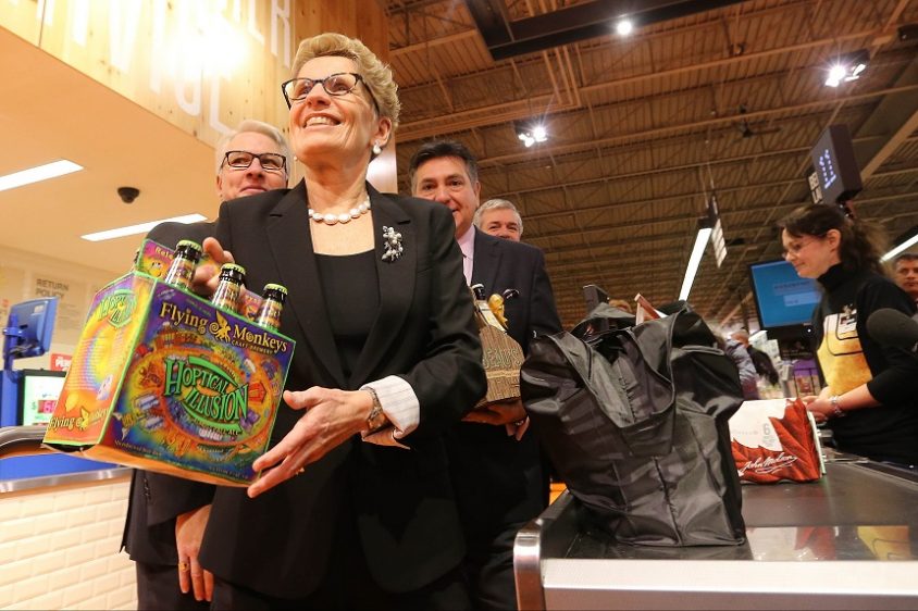 Beer in grocery stores: A political map of Ontario
