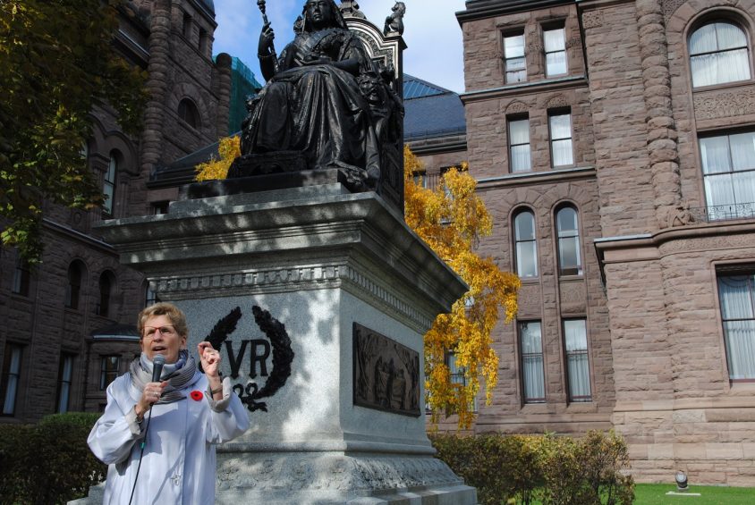 Seen: Premier Wynne on a historic walk of Queen's Park's political royalty