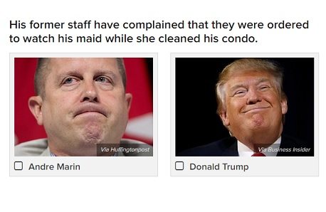 Trump or Marin Buzzfeed quiz is memory-holed