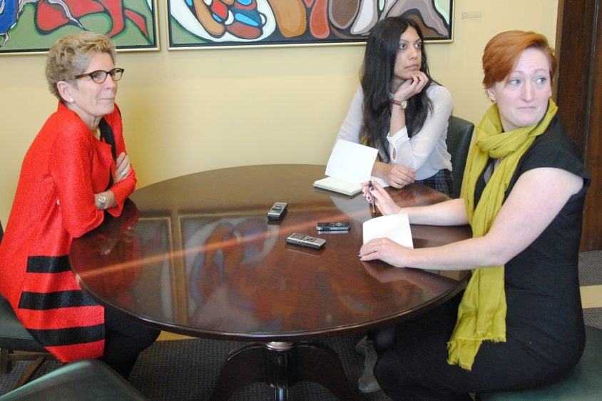 Wynne distressed that women leaders are 'lightning rods,' spark 'rancorous debate online'