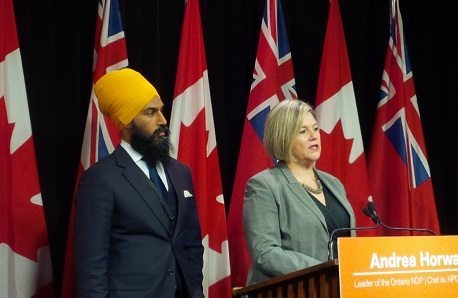 Heard: Horwath wants Singh's decision to run federally 'sooner rather than later'