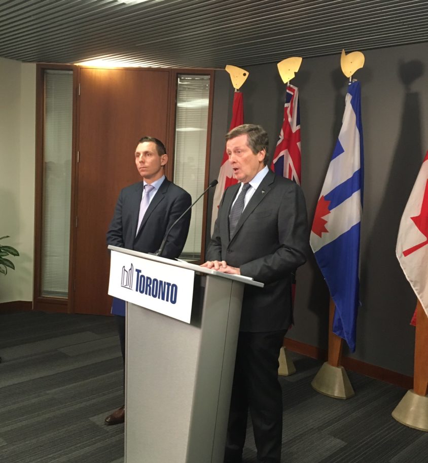 Grits, Tories and Tory trade barbs at Toronto City Hall