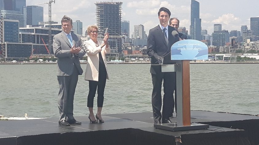 Province pitching in $417 million for Port Lands patch-up
