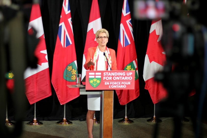 Premier Wynne off to Providence to battle U.S. protectionism
