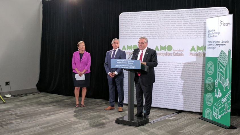 AMO 2017: New environment minister announces $100M GHG challenge fund for municipalities