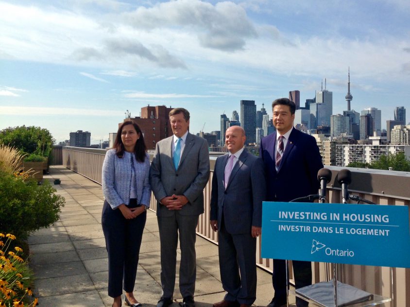 Province pledges $657 million for green upgrades to social housing, half to Toronto