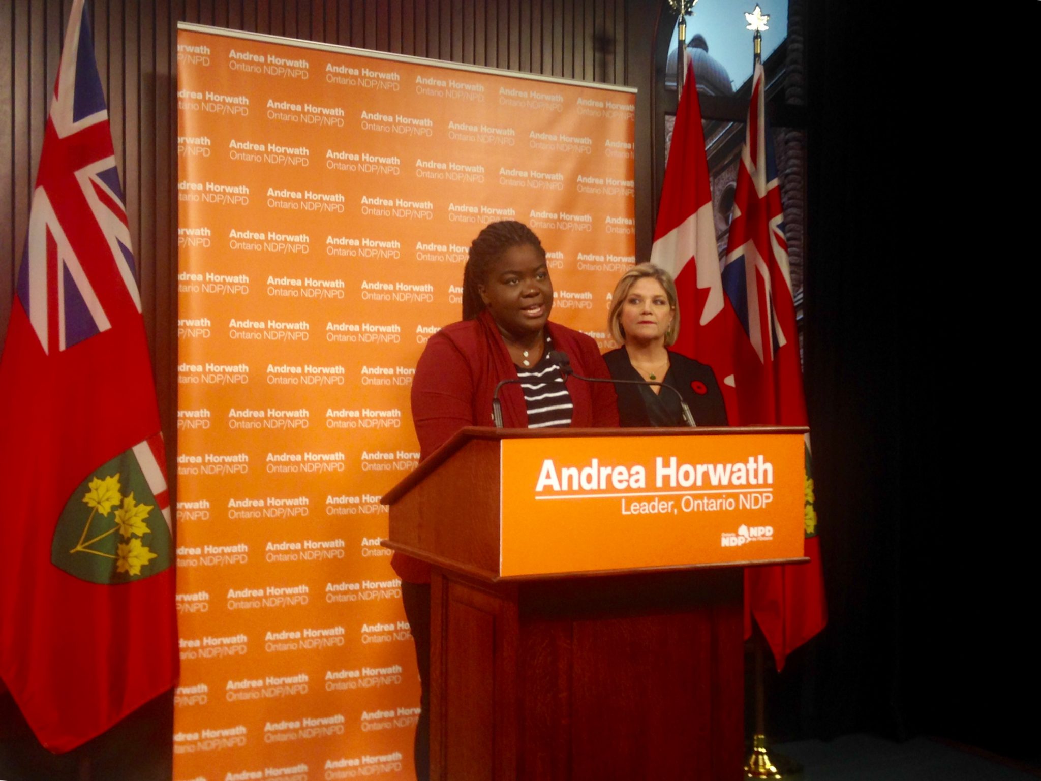 Horwath presses for more paid leave, vacation and protections for workers