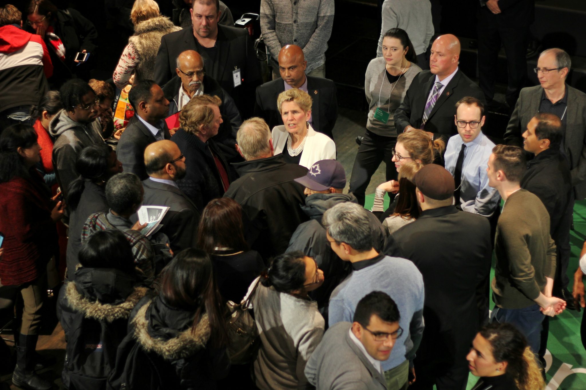 Kathleen Wynne faces tough questions at town hall chat