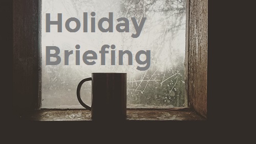 Your holiday morning briefing