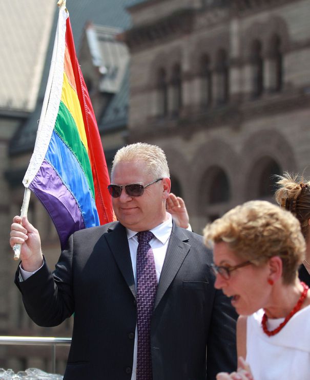 Ford won't say whether he'll attend Pride, Wynne says he's missing out