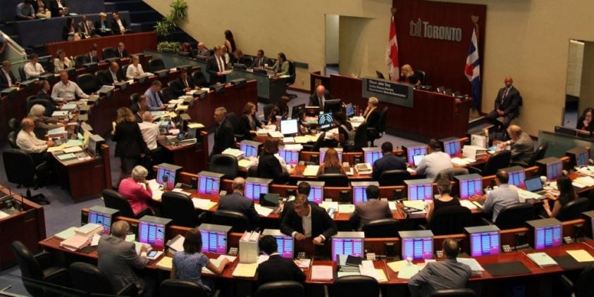 Court hears arguments to overturn legislation that cut Toronto city council in half