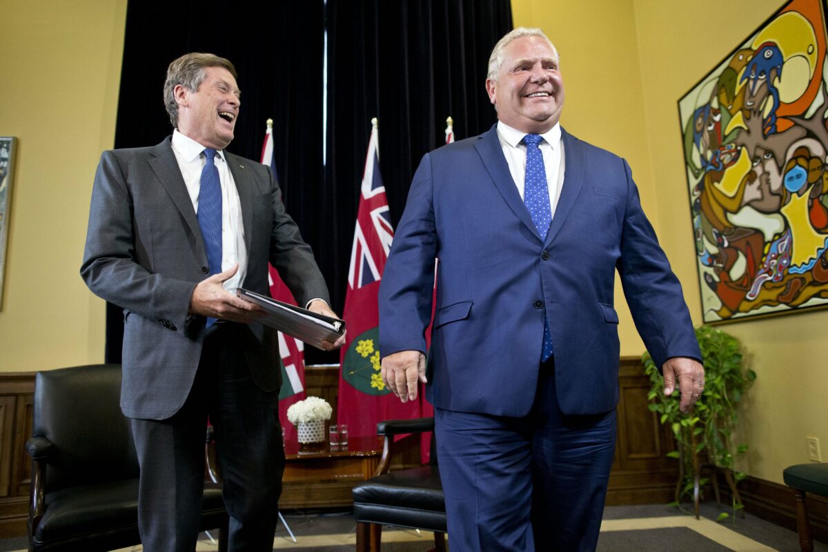 Everything Doug Ford said at his Nov. 4 press conference with John Tory