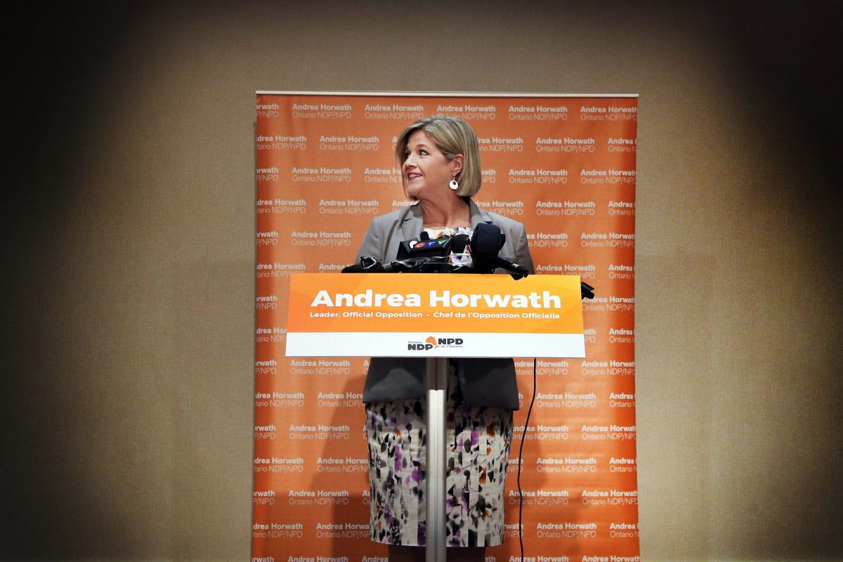 Year-ender: A decade in, Andrea Horwath vows to keep fighting