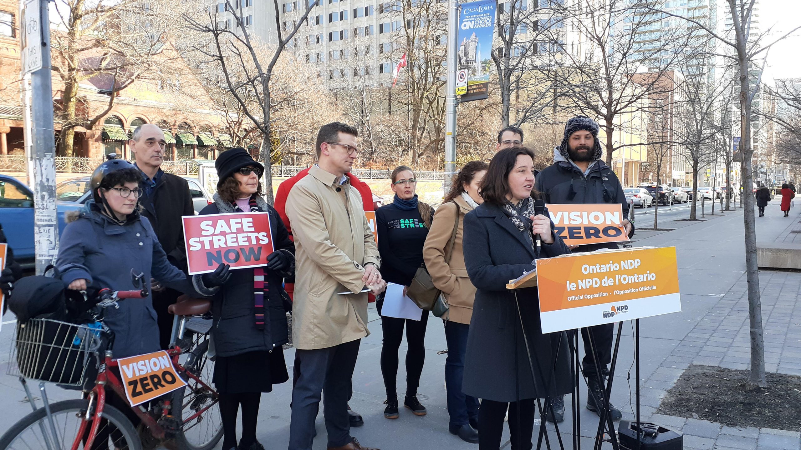 NDP renews call for province-wide Vision Zero plan to combat road deaths and injuries