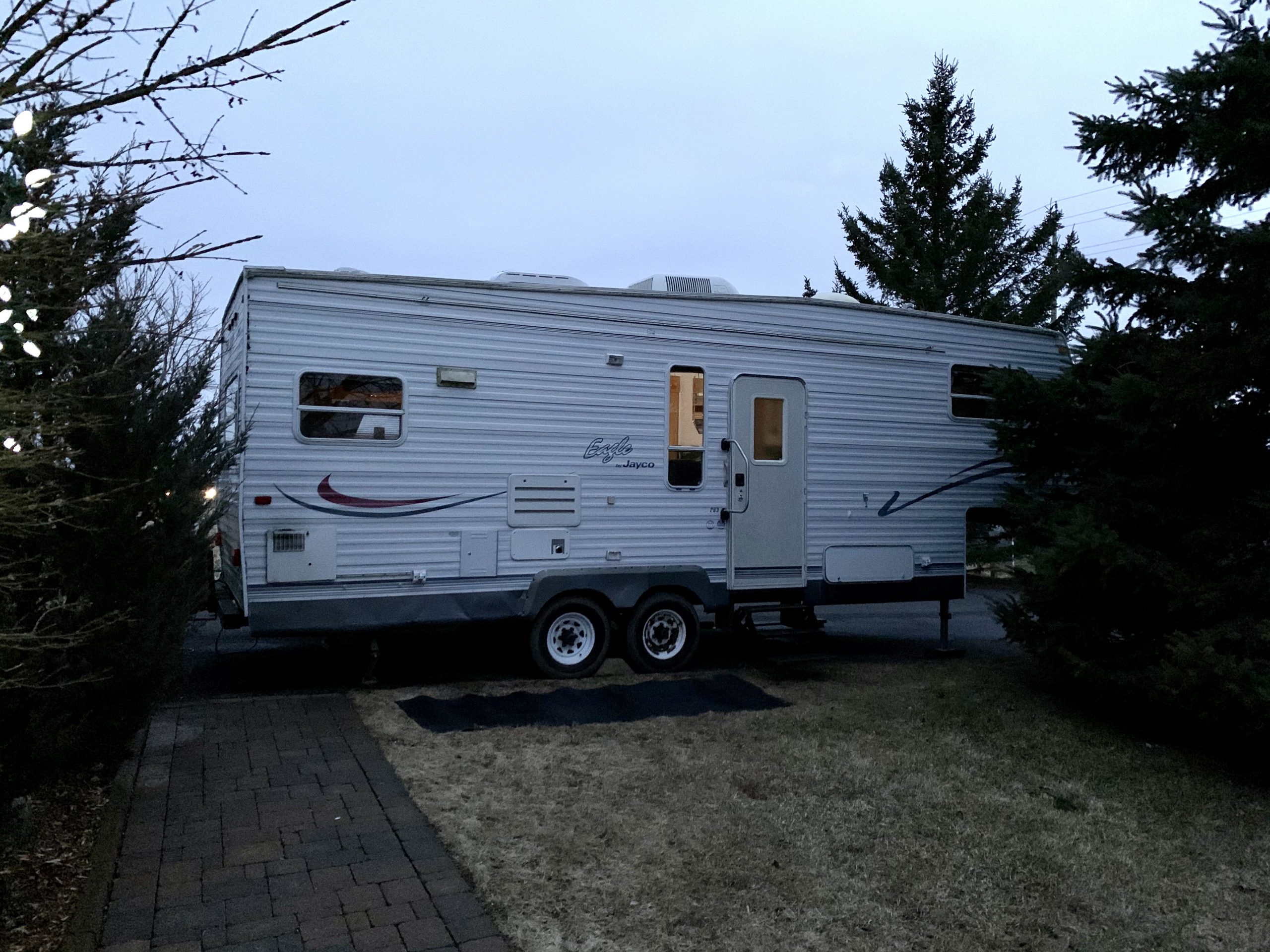 A nurse requested camping supplies to live in a garden shed — she was offered a trailer instead