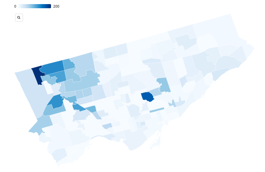 Community spread of COVID-19 has stopped among much of privileged Toronto, analysis shows