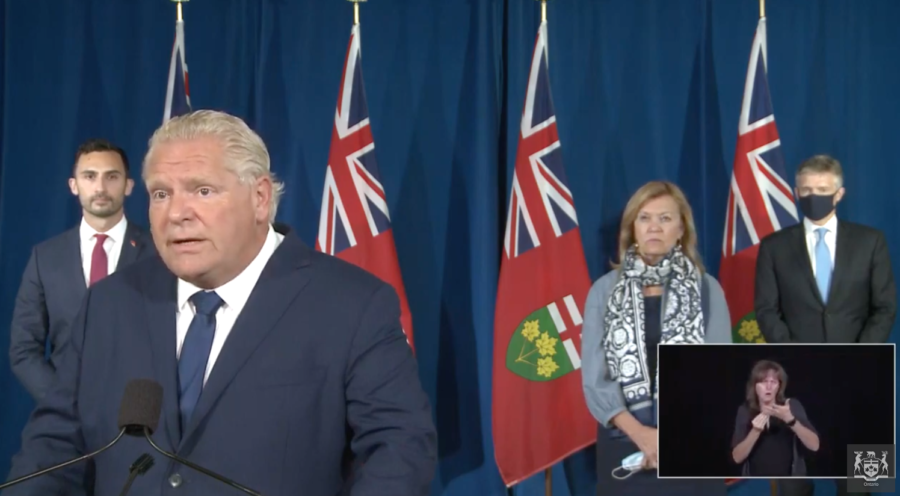 As Ontario sets record number of coronavirus cases, the premier says the second wave is here