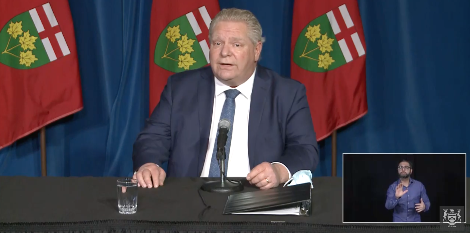 Mandatory testing at Pearson to 'serve as a stopgap' until new federal travel restrictions kick in, says Premier Ford