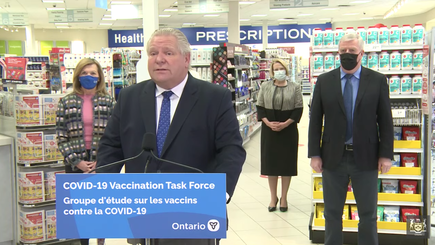 COVID-19 shots at Ontario pharmacies to expand to all those 60 and older