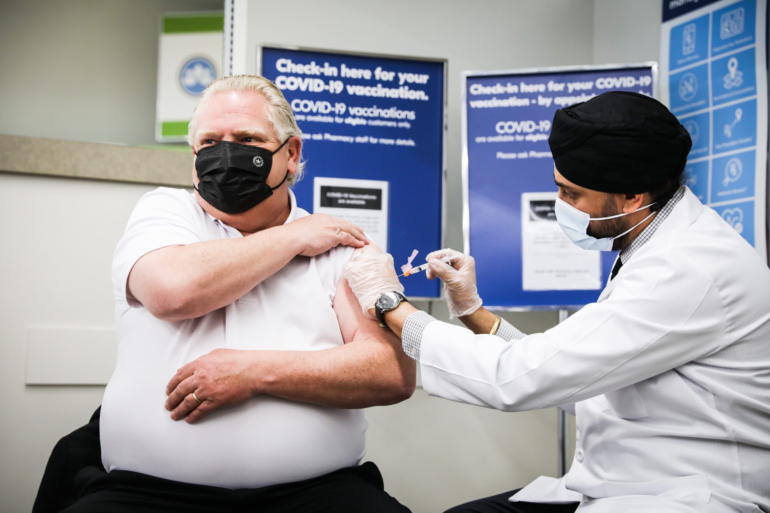 All Ontario NDP, Liberal and Green MPPs are vaccinated. As for the PCs, it's unclear.