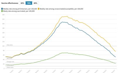 Data interactive: The unseen pandemic among susceptible Ontarians