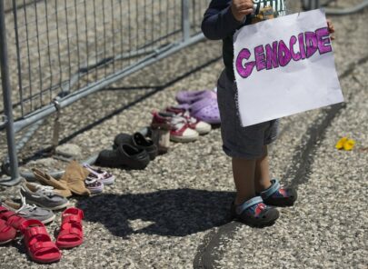 'The death of our children is a crime against humanity': Queen's Park mourns residential school deaths