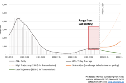 Ontario 'stable' but 'fragile' in COVID-19 fight: data modelling