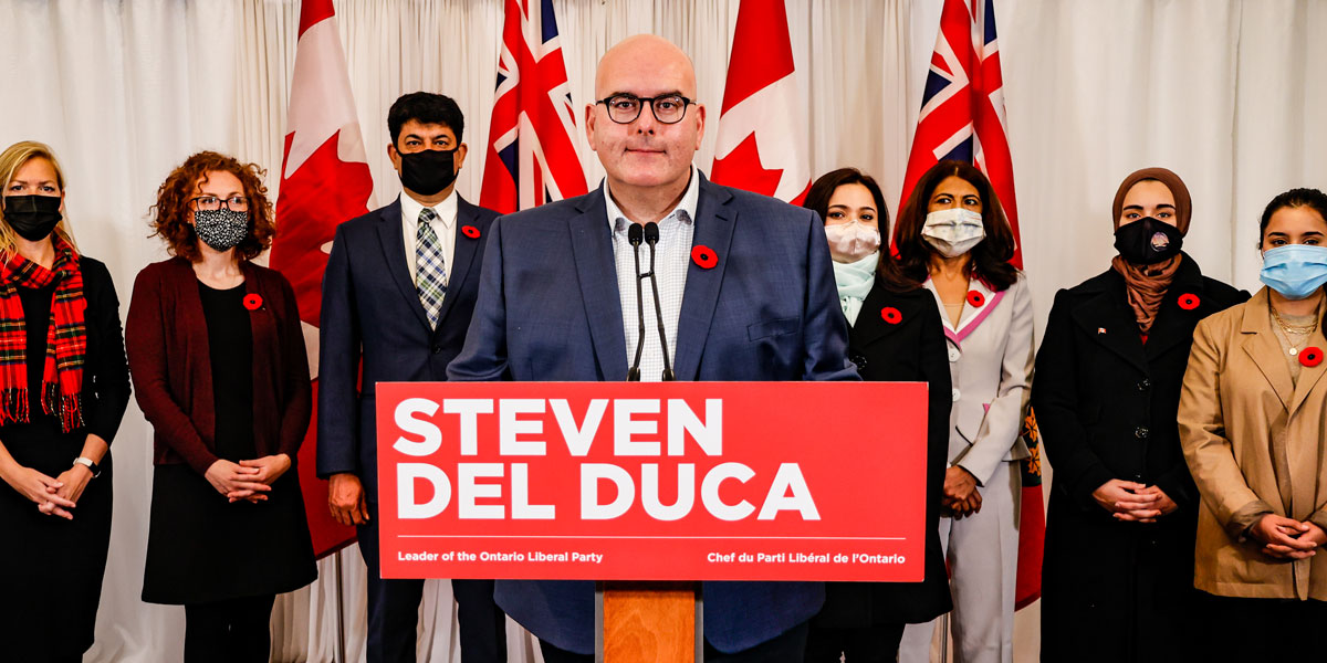 Liberal Leader Steven Del Duca on a challenging 2021 and why he’s ‘optimistic’ about the June election