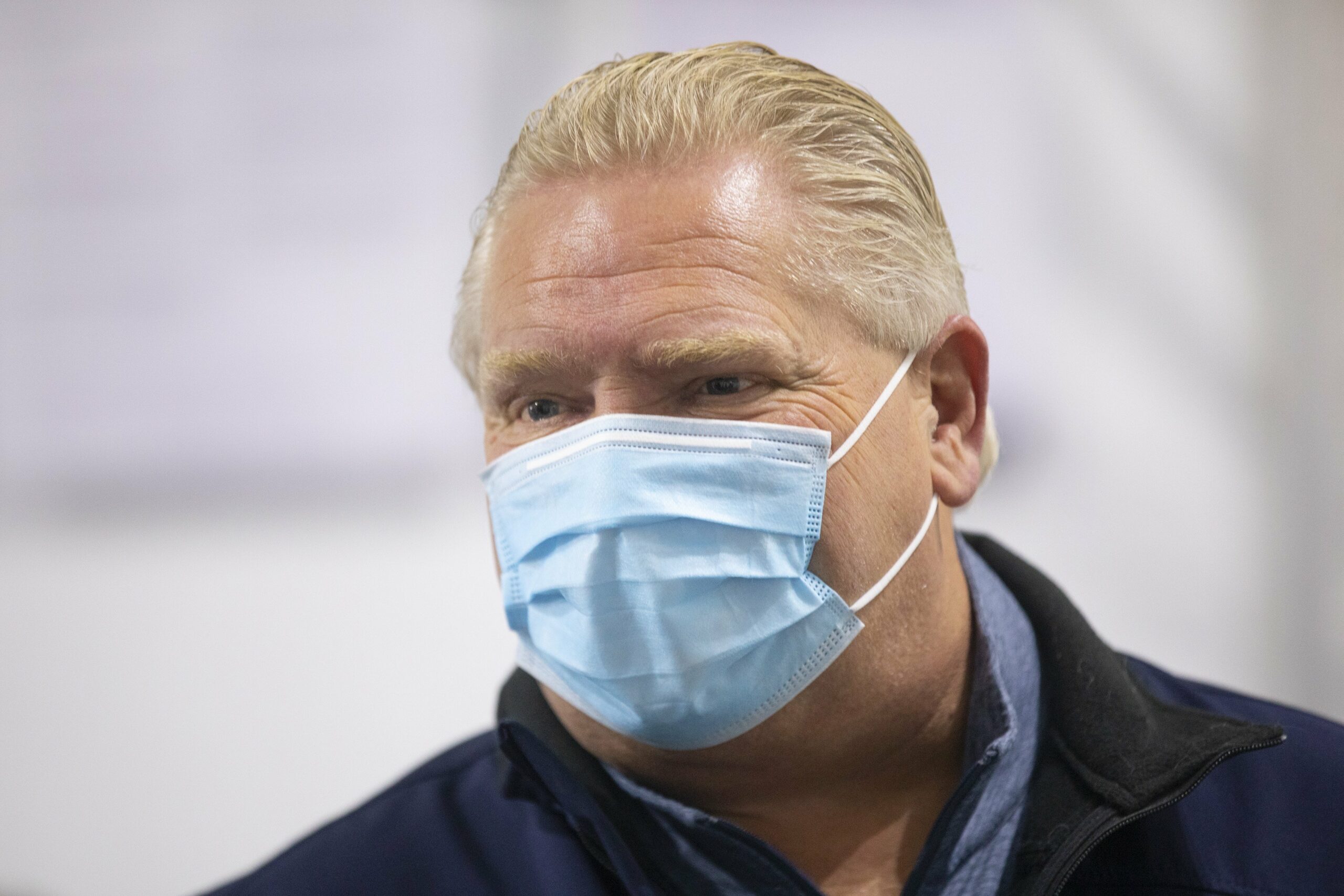 Doug Ford says he supports truckers — and getting vaccinated