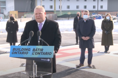 'Let the people of Ottawa live their lives,' Doug Ford tells protesters