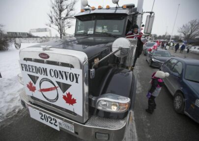 Dump truckers cry foul over Ford government's convoy 'double standard'