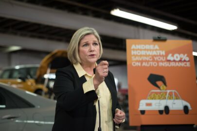 Horwath promises 40 per cent auto insurance price cut