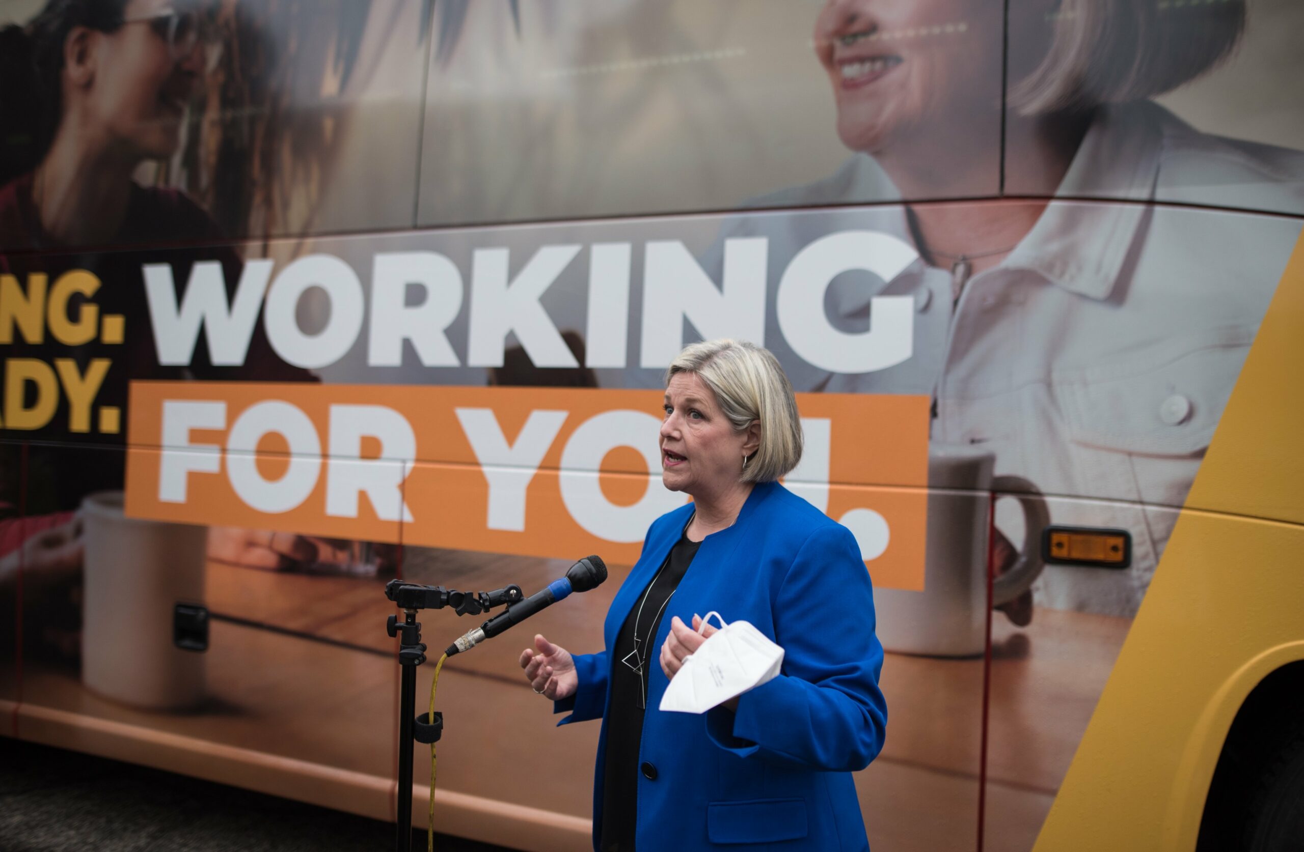 Horwath hits Brampton — again — pitching the NDP's big bet on health care