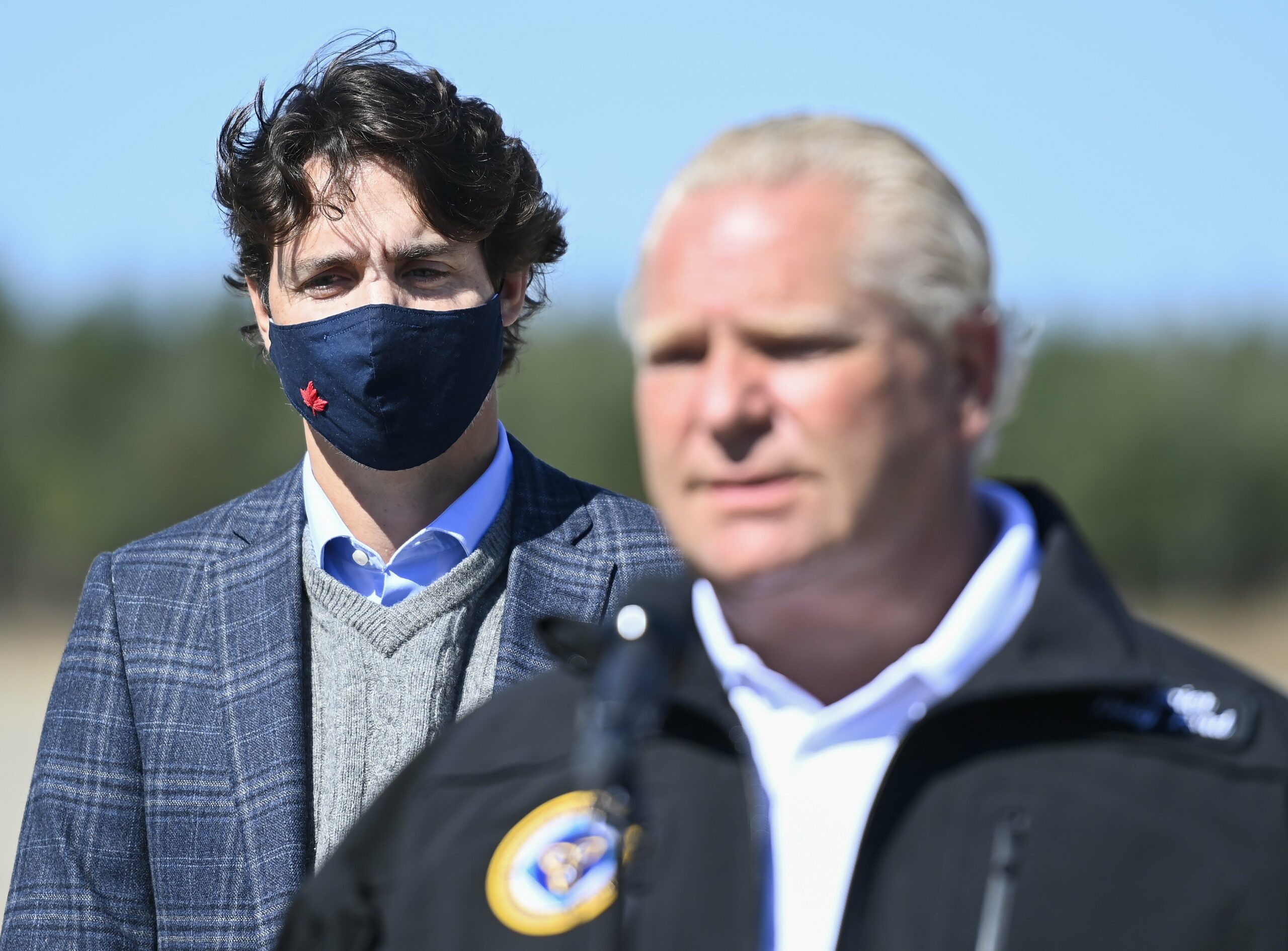 Trudeau blasted Ford for 'hiding from his responsibility' to deal with Ottawa convoy